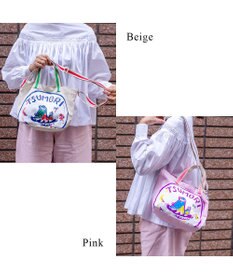 tsumori chisato CARRY トレジャーアイランド ハンドバッグ 2way ショルダーバッグ