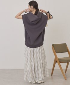 AMERICAN HOLIC 【選べる丈】チェックシアープリーツスカート