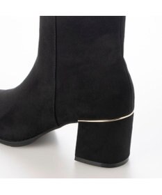 MODE ET JACOMO <carino>【レイン対応】ポインテッドフレアヒールブーツ