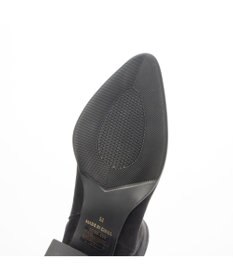 MODE ET JACOMO <carino>【レイン対応】ポインテッドフレアヒールブーツ