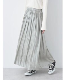 earth music&ecology シャイニーギャザースカート