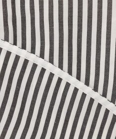 ICB 【洗える】 アルコットストライプ シャツブラウス