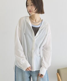 AMERICAN HOLIC ナイロンフーディーシャツ