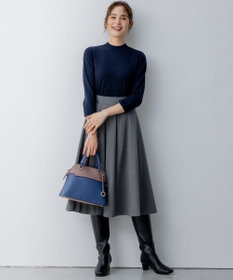 組曲 【ショルダーベルト付き】ボストンハンド バッグ