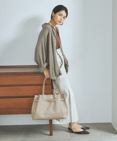 TOPKAPI 【TREASURE TOPKAPI】シュリンクレザー ベルトデザインA4トートバッグ