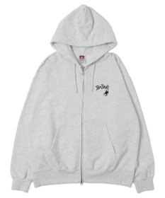 WEGO 【ユニセックス着用ITEM/MLサイズ展開】別注BENDAVISグラフィックジップパーカー