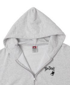 WEGO 【ユニセックス着用ITEM/MLサイズ展開】別注BENDAVISグラフィックジップパーカー