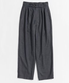 LENO SAXONY GURKHA TROUSERS 《UNISEX》サキソニーグルカパンツ