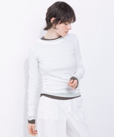 NAVE 【Nave・洗える】ガーゼフライス ロングスリーブ