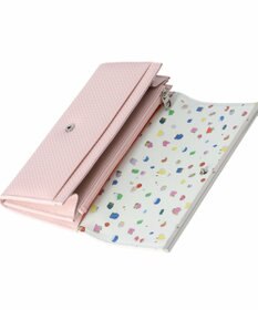 tsumori chisato CARRY クロスエンボス 長財布