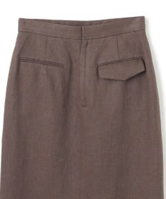 BEIGE， 【Oggi 5月号掲載】CRINUM / Iラインリネンマキシスカート