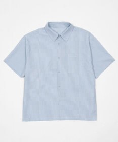 WEGO クロップドSSサッカーストライプシャツ