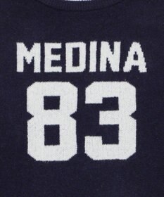 WEGO フラッフィー2WAYグラフィックワンショルBIGニット