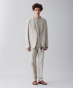 UNFILO MENS ライトリネン テーパードパンツ [23年春夏商品]