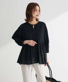 Green Parks ピンタックブラウス