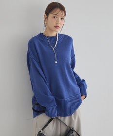 earth music&ecology パールフックボールチェーンネックレス