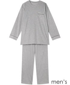 ワコール／睡眠科学 メンズ パジャマ 長袖 長ズボン シルク100%(本体) YGX548 睡眠科学／ワコール