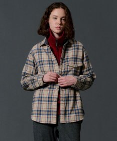 JOSEPH ABBOUD MOUNTAIN 【オーガニックコットン/ソフト】ムリネチェック シャツ
