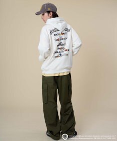 WEGO 【ユニセックス着用ITEM/裏起毛】LOONEYTUNESグラフィックプルオーバー