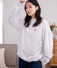WEGO U.S. POLO ASSN.|別注ワンポイントスウェットプルオーバー