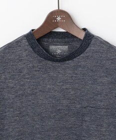 JOSEPH ABBOUD MOUNTAIN 【SPACE／UNISEX】リネンハニカム Tシャツ