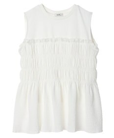 earth music&ecology ドッキングシャーリングプルオーバー