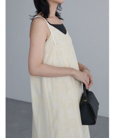 Green Parks ウ゛ィンテージフラワージャガードキャミワンピース