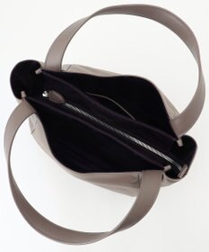 Y'SACCS カウレザー　3層構造すっきりトートバッグ