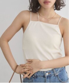 WEGO 【ANGIE VINTAGE/SMLサイズ展開】ストラップカップ付きベアキャミソール