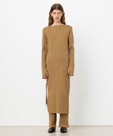 NAVE 【ReNAVE・洗える】スポンディッシュワイドリブワンピース