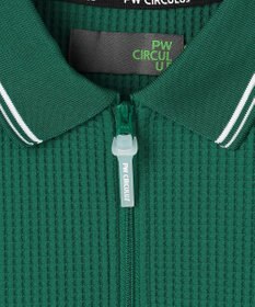 PW CIRCULUS 【WOMEN】ワッフルハーフジップポロ 2026年モデル ゴルフウェア レディース
