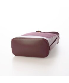 UNBILLION カシュカシュ cachecache / スエード調×スムースおこし金具ショルダーバッグ