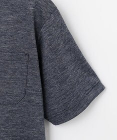 JOSEPH ABBOUD MOUNTAIN 【SPACE／UNISEX】リネンハニカム Tシャツ