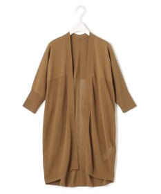 ICB 【洗える】ドライコットンアセテート ドルマンスリーブカーディガン