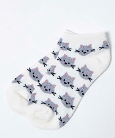 WEGO アニマル総柄ショートソックス