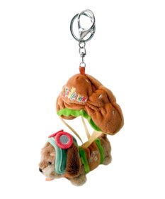 WEGO パイロットドッグぬいぐるみキーホルダー
