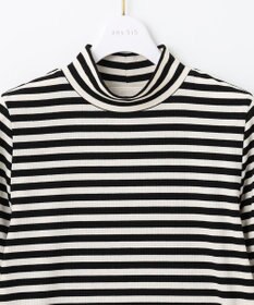 ANY SIS 【洗える】リブタートル カットソー