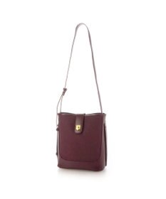 UNBILLION カシュカシュ cachecache / スエード調×スムースおこし金具ショルダーバッグ