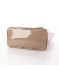 UNBILLION カシュカシュ cachecache / ソフトエナメルスクエア手提げトートS