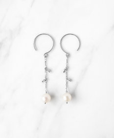 TOCCA 【WEB限定】SEEDS PEARL PIERCED EARRINGS K10ホワイトゴールド 淡水パールピアス