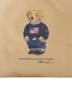 MOONBAT 【WEB限定】POLO RALPH LAUREN（ポロ ラルフ ローレン）ポロベア ベルト付き レインバッグ Sサイス