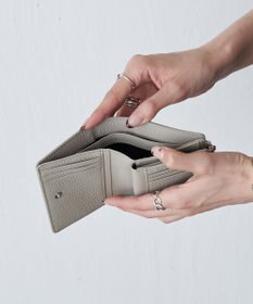 russet ＜お財布人気NO.1＞モノグラムプレートハーフウォレット(SO-376)