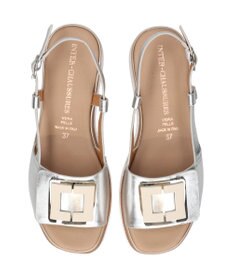INTER-CHAUSSURES 【INTER-CHAUSSURES】バックルウエッジバックバンドサンダル
