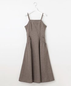 Feroux バッグリボン ジャンパースカート