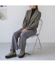 MODE ET JACOMO <carino>本革ムートン　サイドゴアショートブーツ
