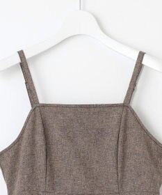 Feroux バッグリボン ジャンパースカート