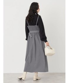 earth music&ecology ウエストマークキャミワンピース