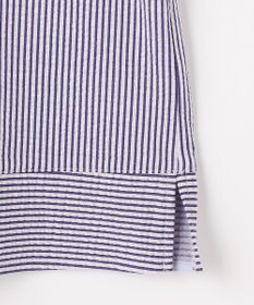 J.PRESS LADIES 【一枚で着映え】サッカージャージー クルーネック カットソー