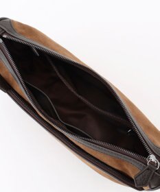 JOSEPH ABBOUD  【軽量/コンパクト】ライトスウェード ハーフムーン　バッグ