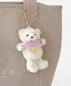 TOCCA 【ぬいぐるみチャーム付き】TOCCA AMICO CANVAS TOTE キャンバストート